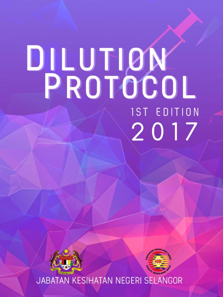 Dilution Protocol BPF JKNS PDF Drugs Pharmacy