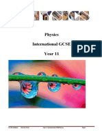 Physics IGCSE Guide