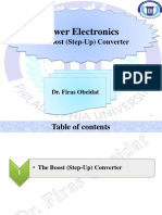 DC-DC Converters Boost Converter