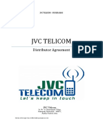 JVC Distributor Agreement