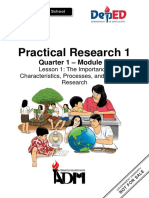Practical Research 1 Module 3 - REVISED