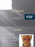 Lip Biting