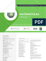 Matemáticas Grado 1