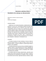 Quando Uma Denúncia Anônima Feita À Ouvidoria Vira Ameaça Ao Denunciante