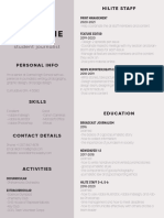 Resume CV - Portfolio