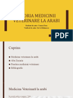 Istoria Medicinii Veterinare La Arabi