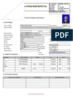 FRM-HRD-TACD-012 Form Data Pribadi R6 Yang Sudah Di Isi