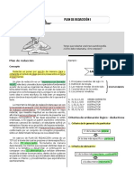 Plan de redacción: orden lógico de enunciados