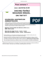 Solicitud de Pase Laboral