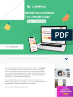 111 Landing Page Examples - The Ultimate Guide: Part 2: Industries