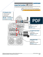Critical Wear Areas & Vacuum Test Locations: Front Control Valve Body
