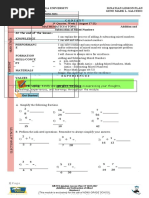 ADDITION and SUBTRACTION OF MIXED NUMBERS (WEEK 2) PDF