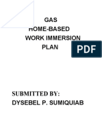 GAS Home-Based Work Immersion Plan