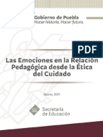 Las Emociones en La Relación Pedagógica-Desde La Etica Del Cuidado Secretaria de Educación Of