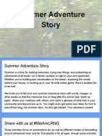 Summer Adventure Story