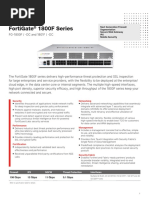 Fortigate 1800F Series: Data Sheet