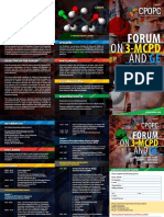 Forum On 3-MCPD and GE - Brochure