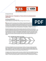 T O: F F A A I: Heme Verview Undamental Orces Ffecting Gribusiness Ndustries