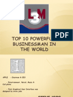 Top 10 Powerful Businessmen 2010