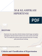 Definisi & Klasifikasi Hipertensi