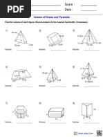 Pyramid and Prism - Math Grade 7