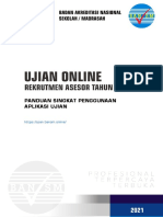 PANDUAN PENGGUNAAN APLIKASI UJIAN