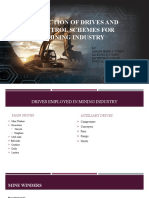 Selection of Drives and Control Schemes For Mining Industry