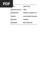 Income Statement (28.9-28.13)