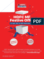 HDFC MF Festive Offer - Leaflet