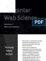 Pengantar Web Science Pertemuan 1