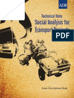 Social Analysis Transport Projects