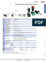 16mm A6 A6 Series - Miniature Switches and Pilot Devices: 16mm