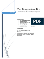 The Temperature Box: Introduction To The Control System Project