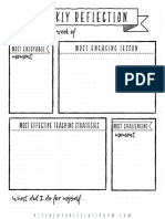 Bullet Journal Templates For Teachers