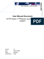 User Manual Document: System