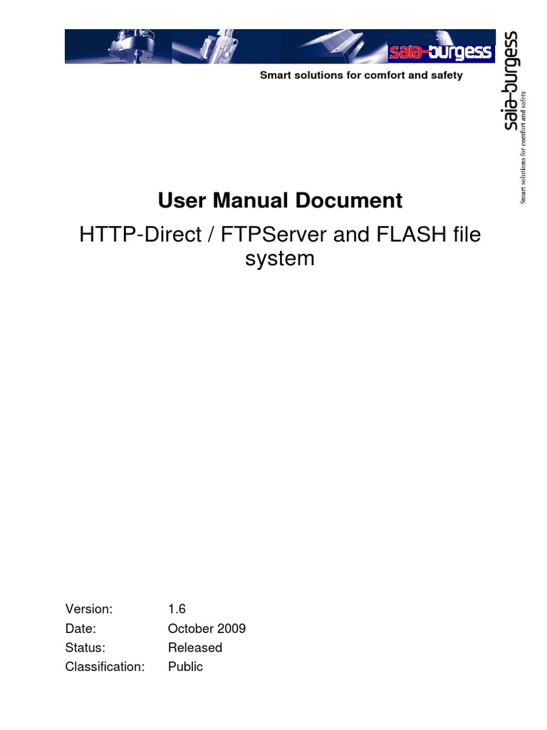 User Manual Document: System | PDF | File Transfer Protocol | Port ...