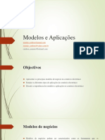 Aula 05 - Modelos e Aplicações do comércio 