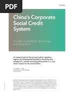 Chinas Corporate Social Credit System