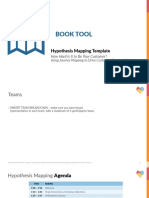 Book Tool: Hypothesis Mapping Template