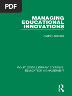 BUKU Managing Educational Innovations Matkul Prof - Toto