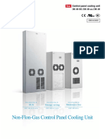 Non-Flon-Gas Control Panel Cooling Unit