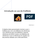 Introdução Ao Uso Do EndNote X1