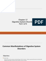 SP 20 Chapter 17 Part I of II Digestive System Disorders.
