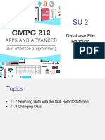 SU2 Database File Handling2 Slides