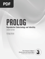 PROLOG Reproductive Endocrinology and Infertility, 7e (2015 ...