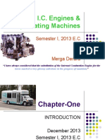 I.C. Engines & Reciprocating Machines
