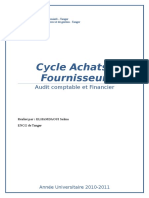 Audit Du Cycle Achat Fournisseur 2