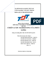 N24 - Nhom1 - BCTL Phân tích chiến lược Marketing của Phúc Long