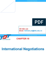 Chap 10 - International Negotiation
