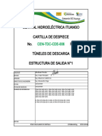CEN-TDC-CDE-006-R0 - Tunel de Descarga - Estructuras de Salida 1